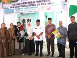 Jelang Lebaran, Pemko Binjai Gelar Gerakan Pangan Murah
