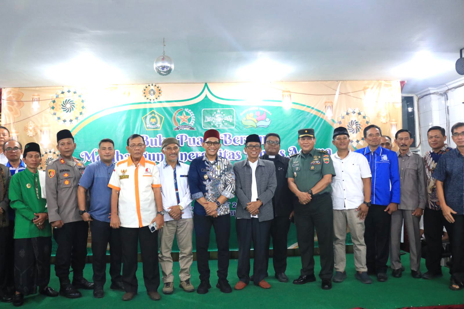 BHINNEKA TUNGGAL IKA: Wakil Wali Kota Binjai Hadiri Buka Puasa Bersama Lintas Agama