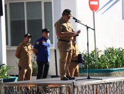 Staf Ahli Wali Kota Pimpin Apel Gabungan Pemerintah Kota Binjai