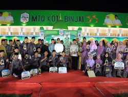 Wakil Wali Kota Resmi Tutup MTQ Ke-56 Kota Binjai