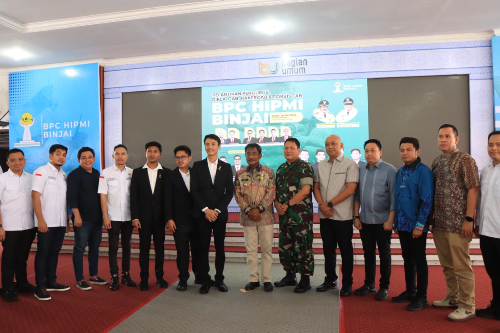 Wali Kota Binjai Hadiri Pelantikan BPC HIPMI Kota Binjai