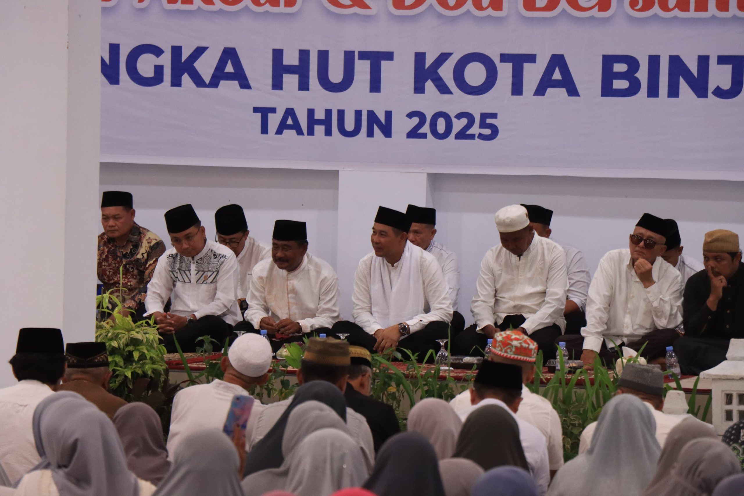Peringati Hari Jadi Ke-153, Pemko Binjai Gelar Zikir dan Doa Bersama