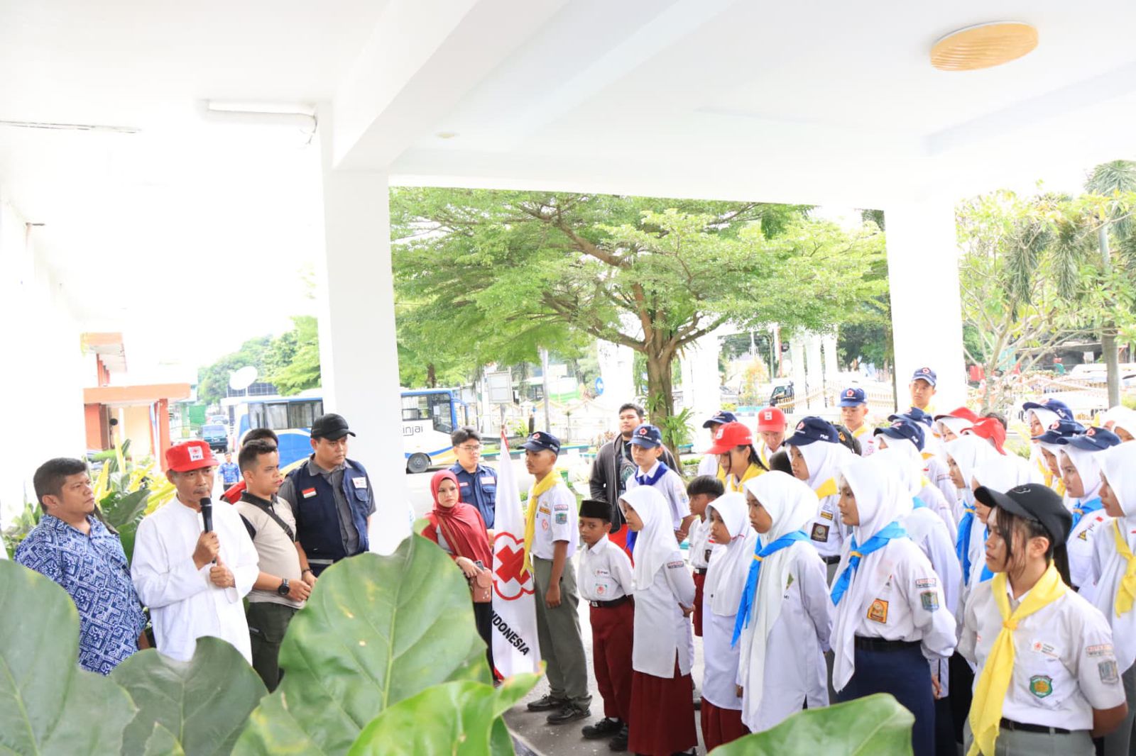 Pemerintah Kota Binjai Lepas Kontingen JUMBARA PMR-PMI ke-V Provinsi Sumut