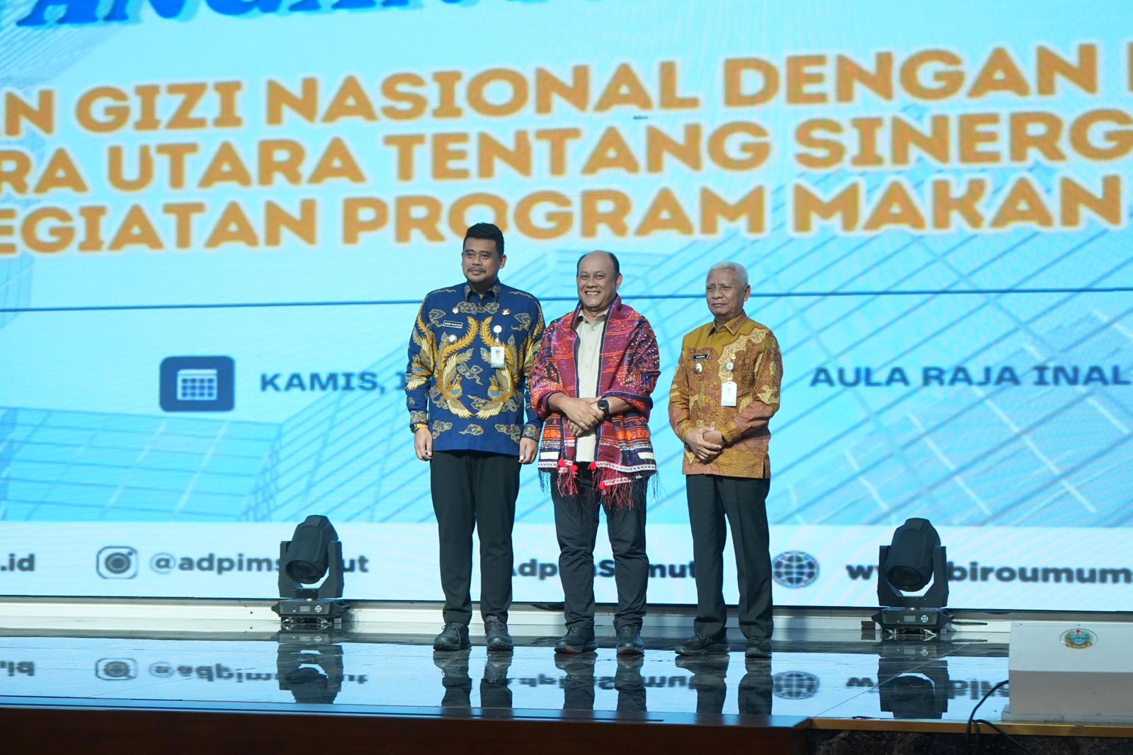 Wali Kota Binjai Hadiri Penandatanganan MoU Antara Badan Gizi Nasional dan Pemprov Sumut untuk Program Makan Bergizi Gratis
