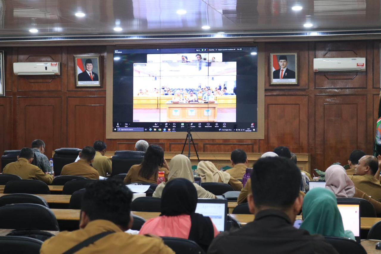 Rakor MCP 2025: Wali Kota Binjai Tegaskan Komitmen Wujudkan Pemerintahan Bebas Korupsi