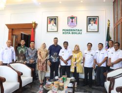 Wali Kota Binjai Menerima Audiensi Dari Perwakilan Universitas Prima Indonesia