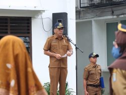 Pemko Binjai Gelar Apel Gabungan, Sekda Tekankan Tugas Pelayanan Publik