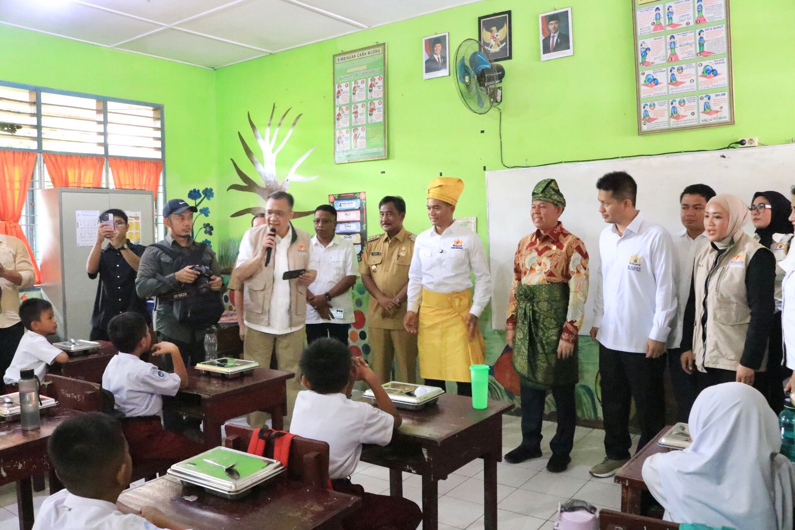 Wali Kota Binjai Resmikan Dapur Giz