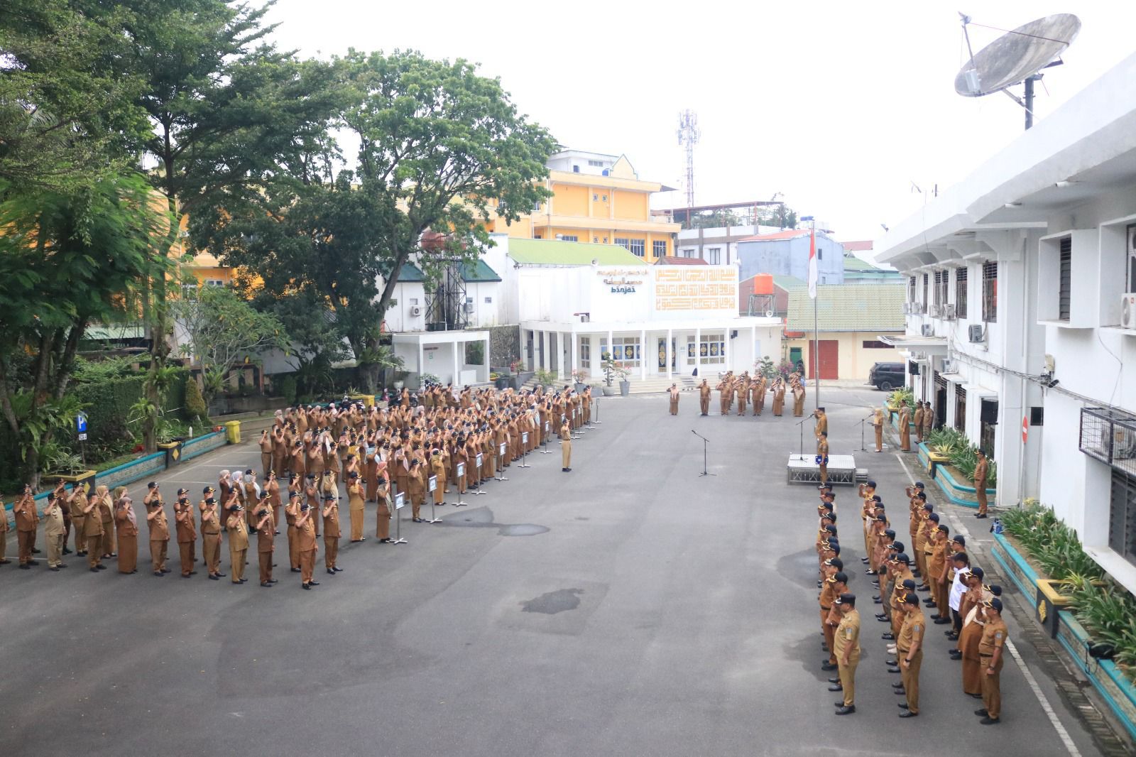 Pimpin Apel Gabungan