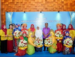PKK Kota Binjai Tampilkan Kreativitas di Jambore PKK Sumatera Utara 2025
