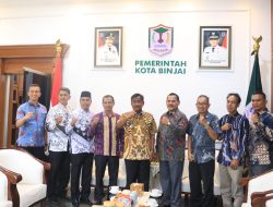 Audiensi Dari Pengurus Persatuan Guru Republik Indonesia (PGRI) Kota Binjai
