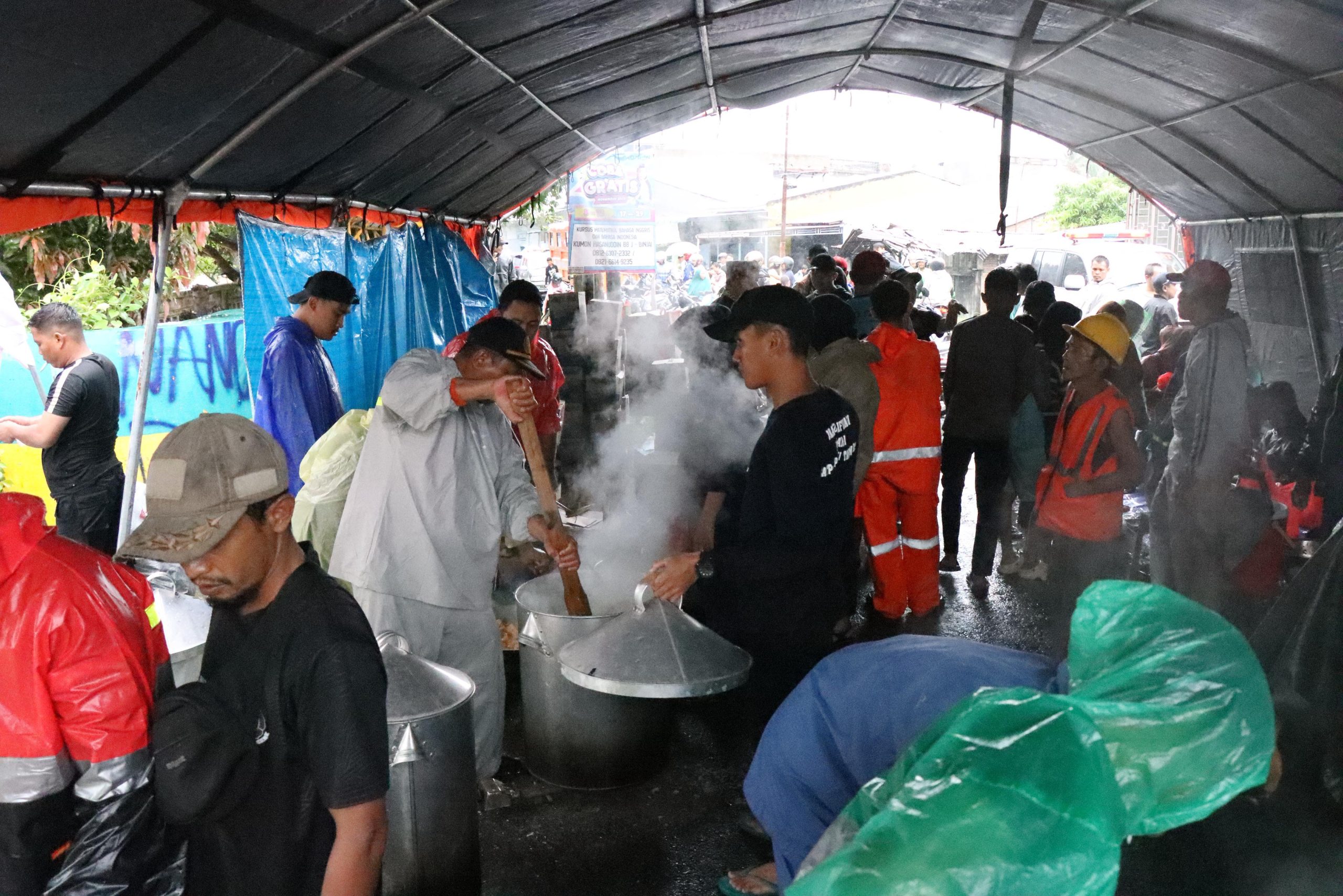 Banjir Landa Sejumlah Titik, Wali Kota dan Wakil Wali Kota Binjai Pastikan Penanganan Berjalan Cepat