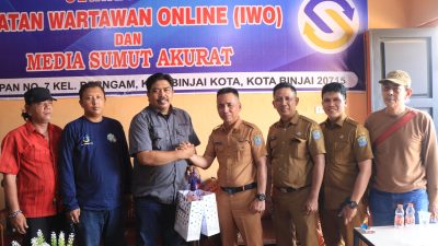 Diskominfo Melakukan Silaturrahmi Lanjutan dengan IWO Kota Binjai