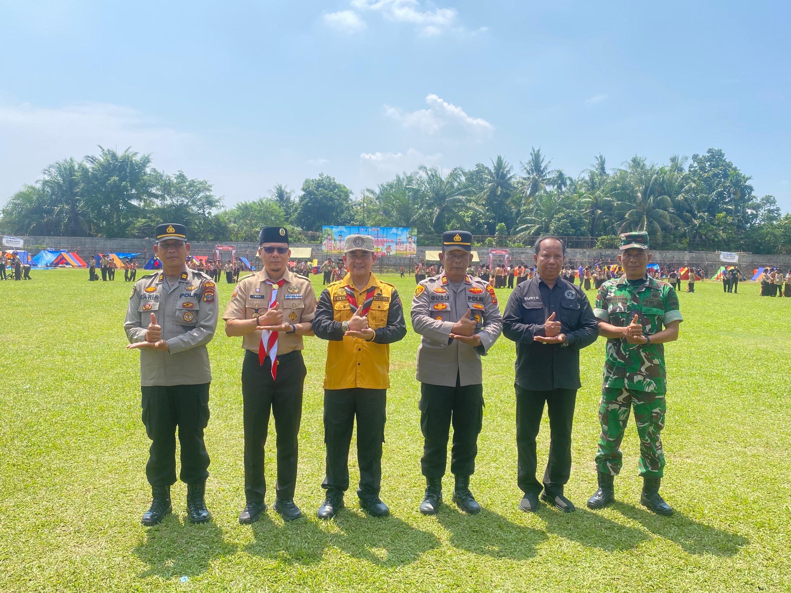 Penutupan Jambore Cabang Ke-X Kota Binjai, Tekankan Pembinaan Karakter Generasi Muda