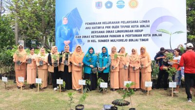 Dukung Program Aku Hatinya PKK, Pemko Binjai Salurkan Bantuan ke Kelurahan Sumber Mulyorejo