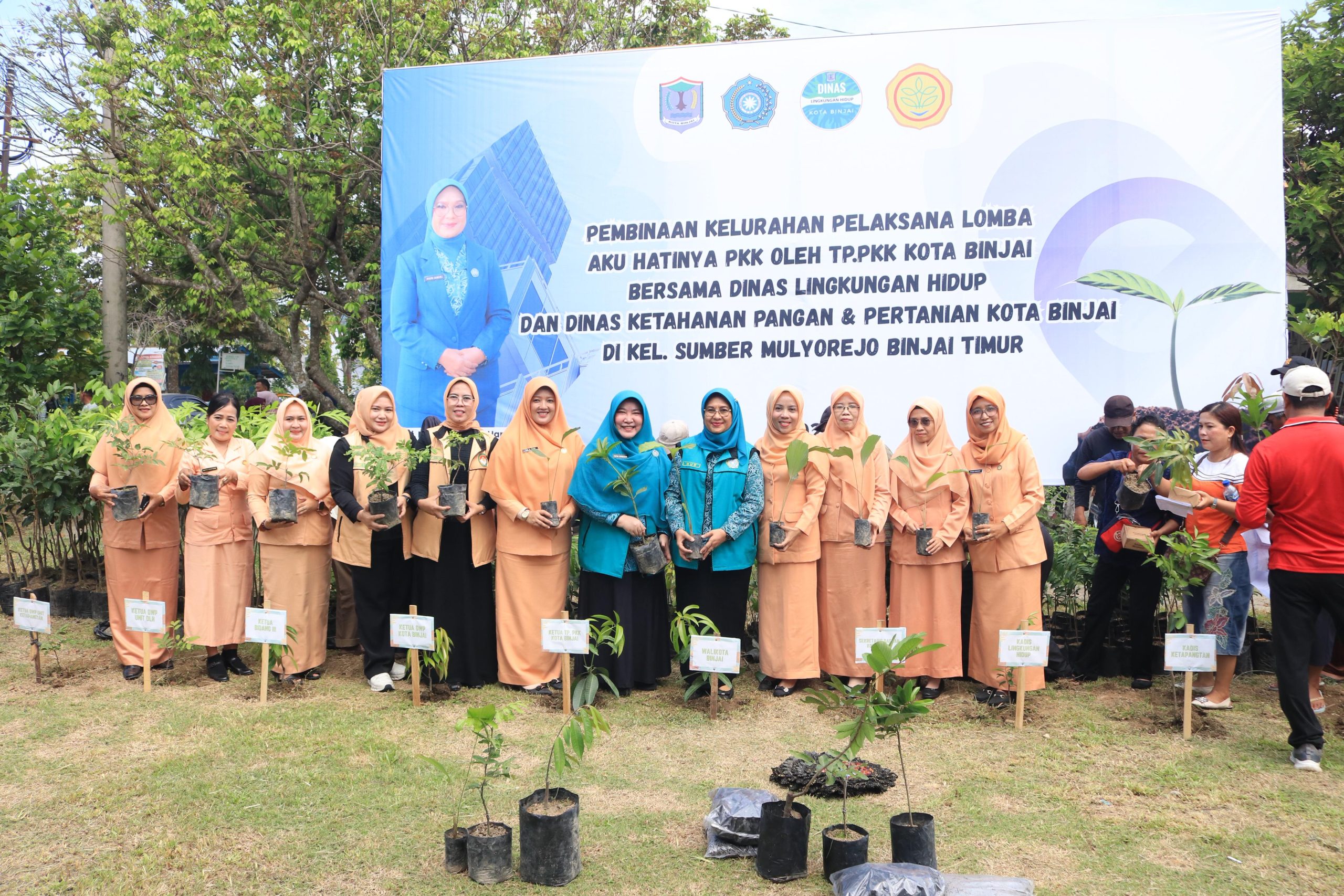 Dukung Program Aku Hatinya PKK, Pemko Binjai Salurkan Bantuan ke Kelurahan Sumber Mulyorejo
