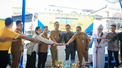 Groundbreaking Block Petisah, Rico Waas Bangun Ekosistem Baru Bangkitkan Pasar Legendaris Medan