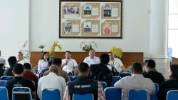 Disnaker Provinsi Sumut melakukan Konferensi Pers terkait program-program Disnaker tentang ketenagakerjaan. Kegiatan yang difasilitasi Dinas Kominfo Sumut ini berlangsung di Lobby Dekranasda Lantai 1 Kantor Gubernur Sumut Jalan Diponengoro Kota Medan, Rabu (21/10/2026).